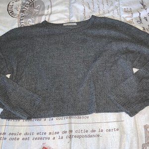 Caution to the Wing Crop Sweater